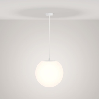 Maytoni Pendelleuchte Erda, Weiß, 1 flg, 30 W, cm (Höhe)