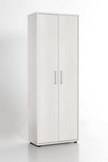 Möbelpartner Aktenschrank Lola 701351 lichtgrau, 65,1 x 34,5 x 182,4 cm