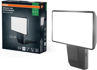 Osram Außenleuchte Endura PRO Flood Sensor 27W 4000K IP55 dunkelgrau