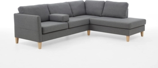 Atlantic Home Collection Ecksofa mit Ottomane rechts