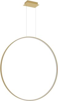 SOLLUX TH. 179 Hängeleuchte RIO LED 70W Aluminium gold L:110cm B:16cm H:150cm 3000K