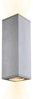 SLV No. 1000329 THEO UP DOWN QPAR51 Wandleuchte alu gebürstet max. 2x50W
