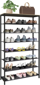 VCM Schuhregal Taliro 920021 Honig-Eiche H. 152 x B. 90 x T. 30 cm