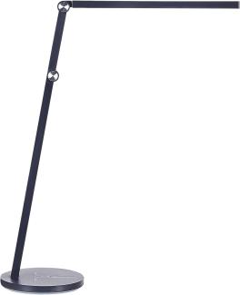 LED Schreibtischlampe DORADO mit Dimmer Metall Schwarz