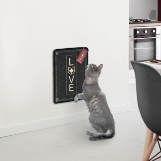 Canadian Cat Company Kratzmatte Kratzteppich für Katzen, Bodenläufer, Wandteppich, Wandbefestigung