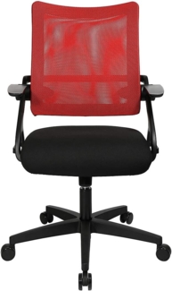 Topstar Bürodrehstuhl New S'move Netzrücken rot