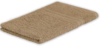 Gästehandtuch Frottier 500 g/m² 30 x 50 cm Sand