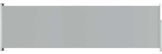 vidaXL Seitenmarkise Ausziehbar 180x600 cm Grau 317968