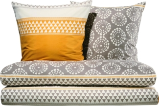 Erwin Müller Bettwäsche Wendebettwäsche Sparpaket 4-tlg, Biber, Streifen