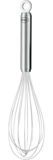 RÖSLE Schneebesen Rührbesen mit schmalem Griff Edelstahl Länge 27 cm