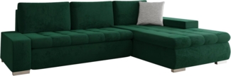 Ecksofa Orkan Premium (Farbe: Piano 26 + Mokka 82)