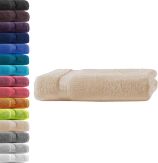 Hometex Premium Textiles Handtuch in Premium Qualität 500 g/m², Feinster Frottier-Stoff 100% Baumwolle, 1x Badetuch, weich, saugfähig, extra schwer & flauschig - TEST BILD TOP MARKE 2025