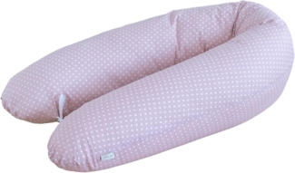 Loolay Seitenschläferkissen M/ L oder L/ XL Schwangerschaftskissen Stillkissen Schlafen Kissen, M/ L oder L/ XL Lagerungskissen + 100% Baumwolle Bezug 170 und 190 cm, Standard & X-LARGE Kissen SUPER Geschenk für Schwangern Seitenschläfer, LOOLAY® - 100...