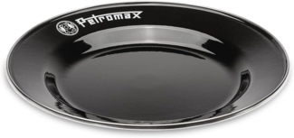 Petromax Teller Emaille 2er Set 26 cm schwarz