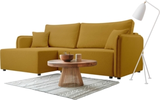 Ecksofa Maylana (Farbe: Velo 626, Seite: Links)