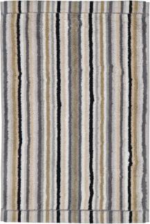 CAWÖ Gästetuch - C Life Style Stripes, Walkfrottier Beige 30x50cm