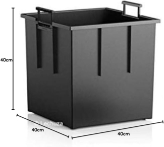 Lechuza® Pflanzkübel Lechuza Pflanzeinsatz für Cubico 40 - Alto Cube Trio (1 St)