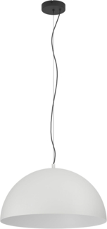 Eglo 900697 Hängeleuchte GAETANO 1 grau E27 1X40W H:150cm Ø53. 5cm dimmbar