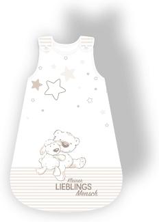 Herding Babyschlafsack Lieblingsmensch Baby-Schlafsack Gr. 110x45 cm Schlafsack (1 tlg)