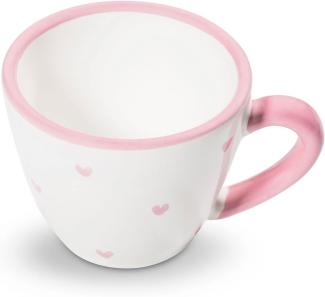 Gmundner Keramik Herzerl Rosa, Espressotasse 0,06 Liter