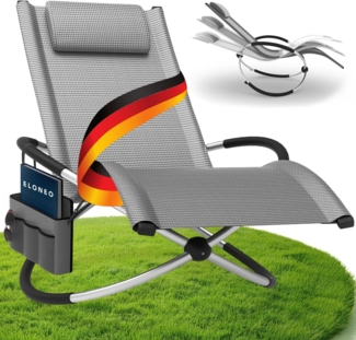 aktivshop Gartenliege klappbar, Sonnenliege