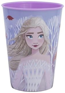 Storline Kinderbecher Disney Frozen 260 ml Trinkbecher für Kita & Frühstück, Plastik