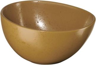 ASA Selection Cuba Ocra Schälchen, Dekoschale, Müslischale, Schale, Steinzeug, Gelb, 14 cm, 1213429