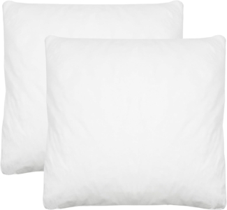 ZOLLNER Kopfkissen, Füllung: 100% Polyester Polysticks, Seitenschläfer, Set, 40 x 40 cm, 50% Polyester, 50% Baumwolle, vom Hotelwäschespezialisten