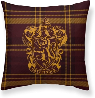 Belum Kissenbezug Harry Potter, Kissenbezug, 100% Baumwolle, 50x50 cm, Modell Gryffindor Cadro A