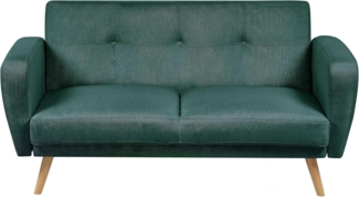 2 Sitzer Sofa FLORLI Dunkelgrün