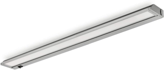 NABER Giro-S LED mit Schalter Unterbauleuchte / 1210 mm / Silberfarbig / A+ / 21 Watt / Neutralweiß