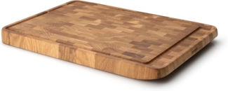 Continenta Schneidebrett, Eiche Stirnholz 46x32,5x3,5 cm