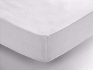 Bamboom Copri Matterasso Spannbettlaken Weiß 60x120 cm