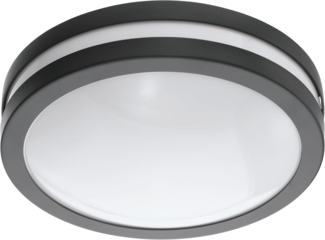 Smart LED Wand-und Deckenleuchte, Stahl verzinkt, 26 cm