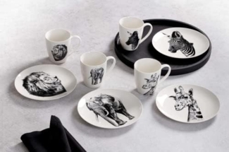 Frühstücksgeschirr Safari - Kaffeebecher Zebra