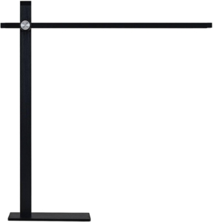 Lucande LED Schreibtischlampe Wasko, dimmbar, LED-Leuchtmittel fest verbaut, warmweiß, Modern, Metall, Schwarz matt, 1 flammig, inkl. Leuchtmittel,dimmbar