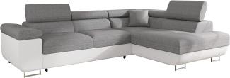 Ecksofa Torezio (Soft 017 + Lux 05 Seite: Rechts)