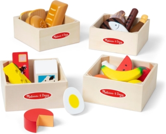 Melissa & Doug Lebensmittelgruppen | Fantasiespiel | Essensspiel | 2+ | Geschenk für Jungen oder Mädchen