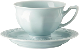 Kaffeetasse 2-tlg. Maria Pale Mint Rosenthal Kaffeetasse - Mikrowelle geeignet, Spülmaschinengeeignet