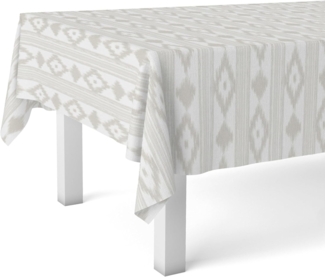 Martina Home Tischdecke, Wachstuch, Malorqui, Beige, 300x140 cm