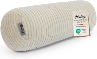 Herlag Nackenrolle Kissenrolle ELLA, 65x20cm oder 40x15cm, 4 Farben, Wohnzimmer, Schlafzimmer