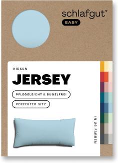 Schlafgut Kissenbezug EASY Jersey, (1 Stück), Kissenhülle mit Reißverschluss, weich und saugfähig, Kissenbezug