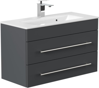 Badmöbel Mars 800 SlimLine SoftClose grafit : Grafit