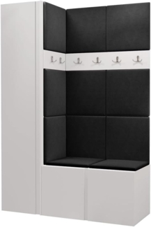 Garderoben-Set Monati IX, Weiß, Farbe: Manila 18