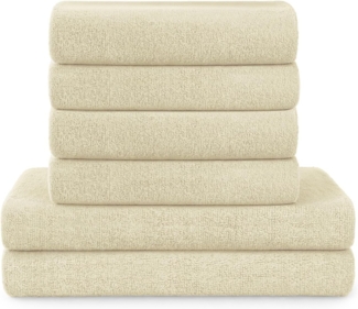 Blumtal Handtuch Set Premium 4 oder 6-TLG. Frottier Set - 100% Baumwolle, Frottee (Set, 6-St), Oeko-TEX Zertifiziert