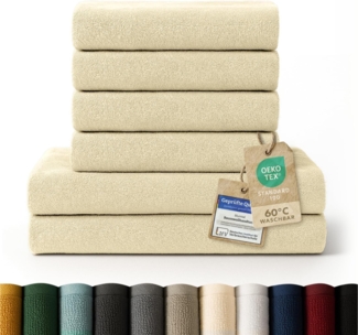 Blumtal Handtuch Set Premium 4 oder 6-TLG. Frottier Set - 100% Baumwolle, Frottee (Set, 6-St), Oeko-TEX Zertifiziert