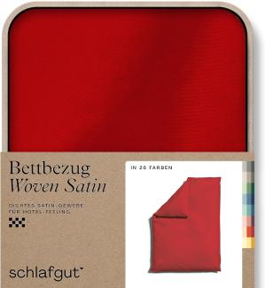 Schlafgut Bettbezug Woven Satin, (1 St), besonders dicht gewebt, Mix & Match: passender Kissenbezug erhältlich