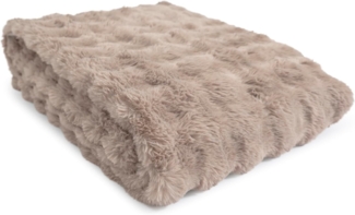 Magma Plaid Aline|140x200 cm| taupe