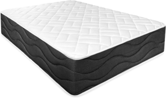 Somnia Descanso - Viskoelastische Matratze Bombay wendbar, ergonomisch, optimaler Komfort und Härte, Dicke 30 cm, milbendicht, antibakteriell und hypoallergen, 150x200 cm