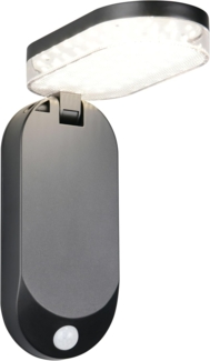 Solar Wandleuchte LAGOAS mit Bewegungsmelder & dezentem Dauerlicht